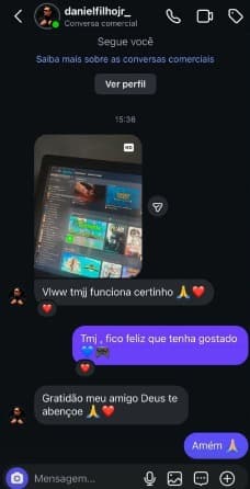 Depoimento de cliente 2